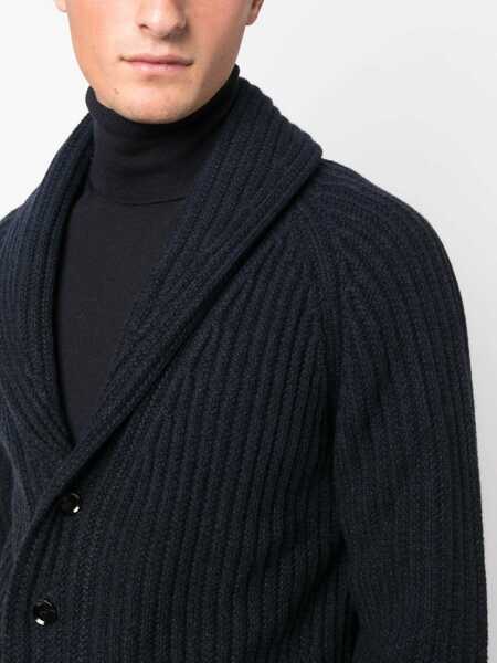 Cardigane BRIONI Cashmere Cardigan BLUE Barbati (BM 10620470) 5