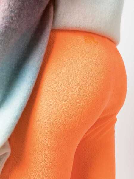 Pantaloni casual ERL Erl Womens Terry Flared Pants Knit Clothing BLUE Femei (BM 10620914) 5