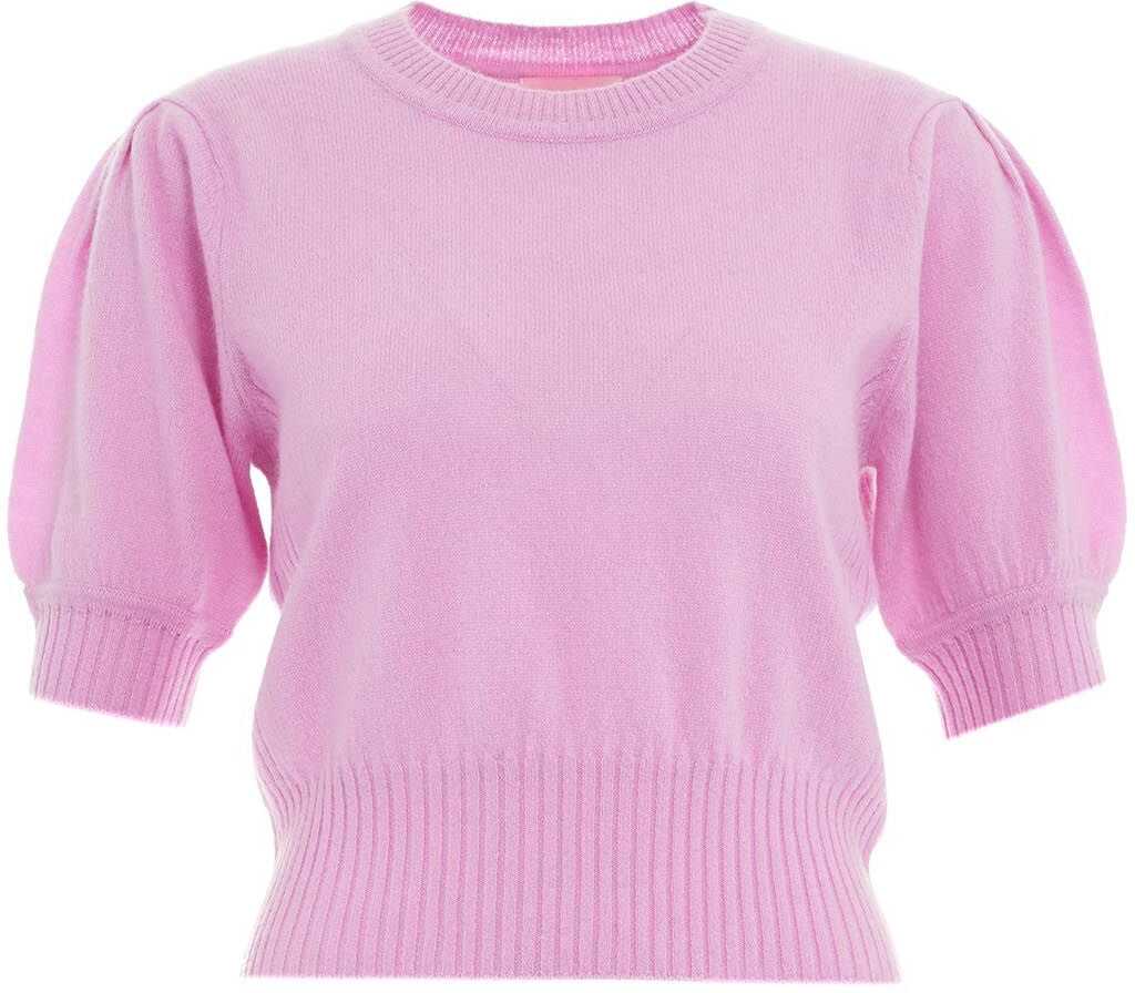 CRUSH Cropped knit sweater Pink