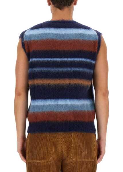 Veste casual ETRO Vest With Stripe Pattern BLUE Barbati (BM 10628336) 2