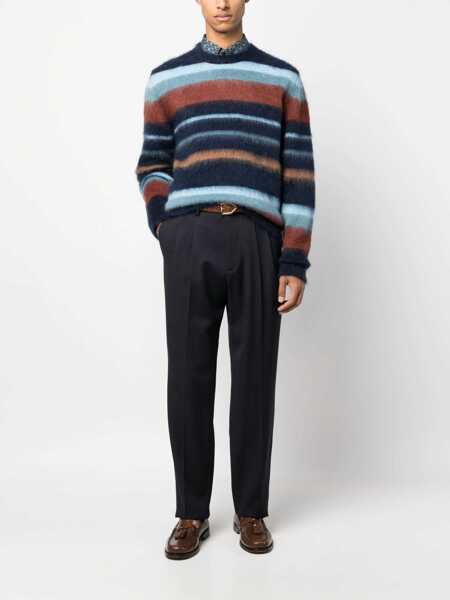 Pulovere casual ETRO Wool Jersey. BLUE Barbati (BM 10628339) 2