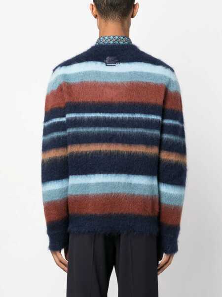 Pulovere casual ETRO Wool Jersey. BLUE Barbati (BM 10628339) 4
