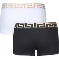 Lenjerie intima Versace pentru Barbati - Lenjerie intima Versace Pack Of Two Boxer Shorts With Greek BLACK Barbati (BM 10628375) - B-mall.ro