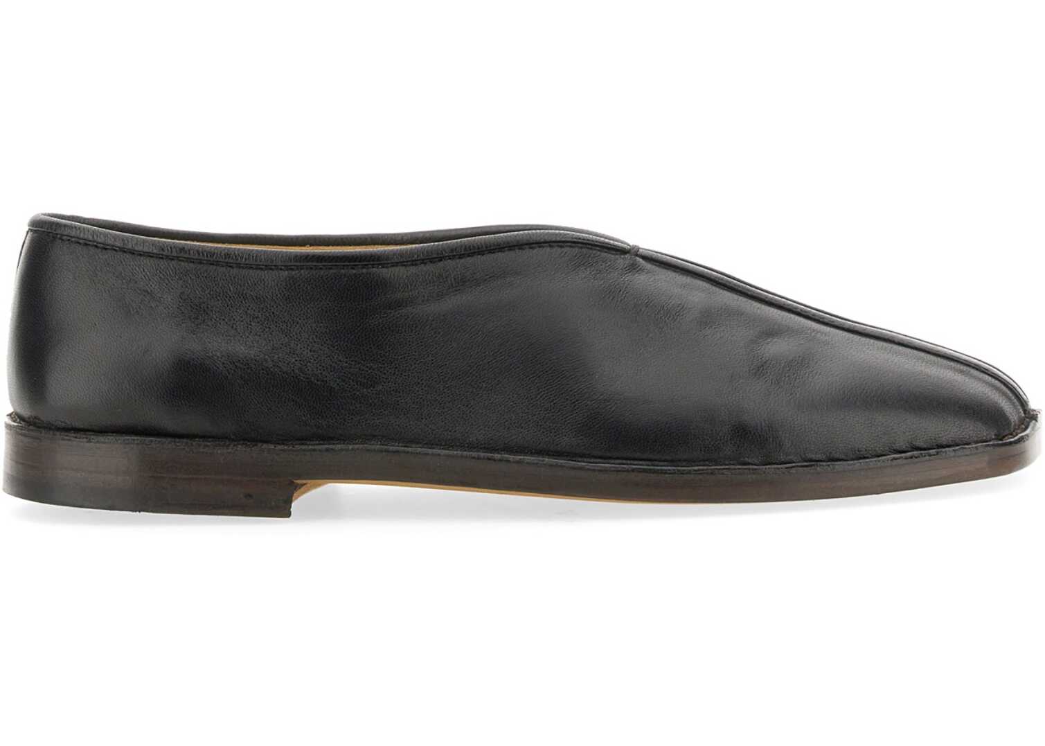 LEMAIRE Nappa Slipper BLACK