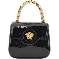 Genti de mana Mini Patent Leather Bag "The Medusa" Femei