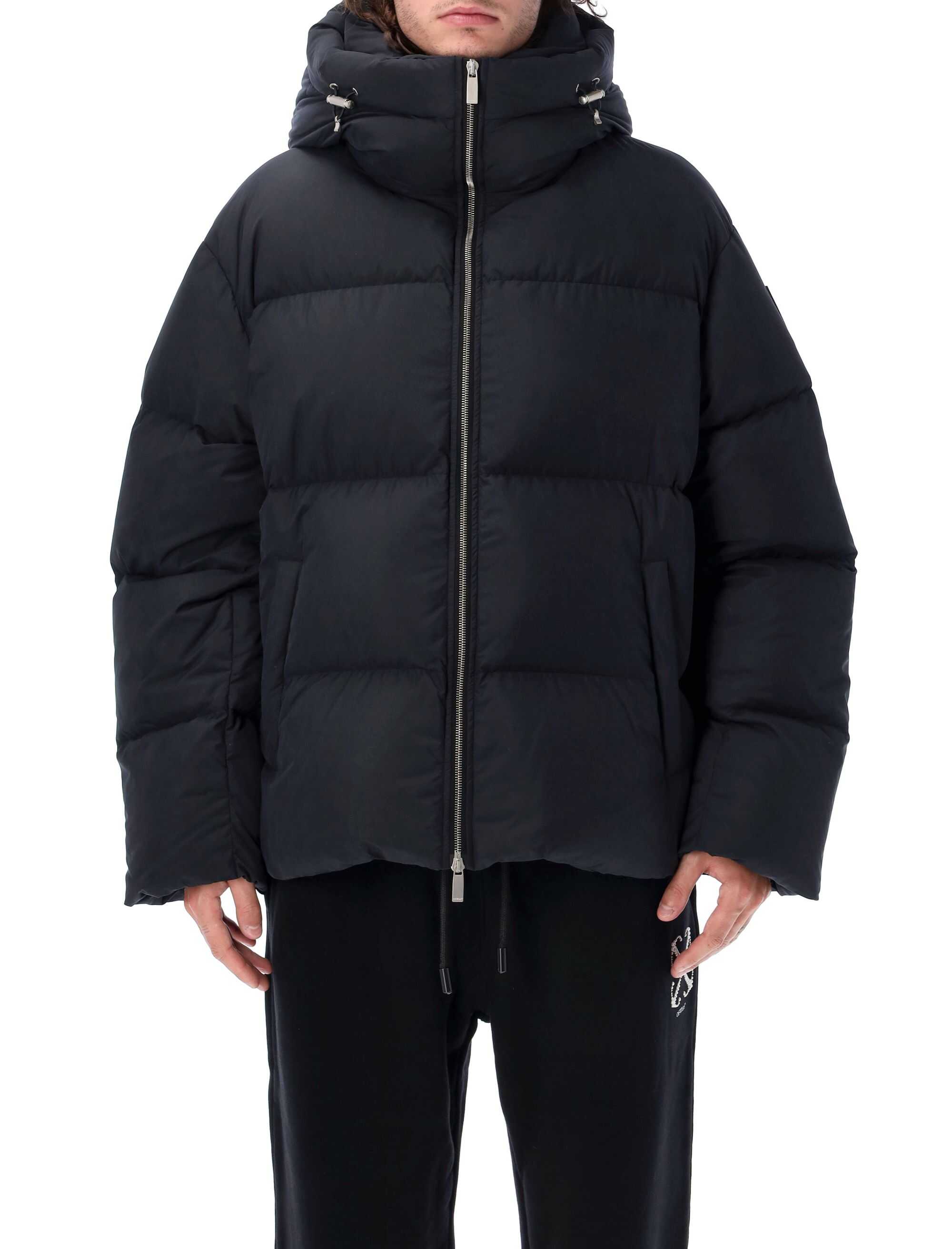 Off-White Patch Arrow down puffer Black "Puffer"