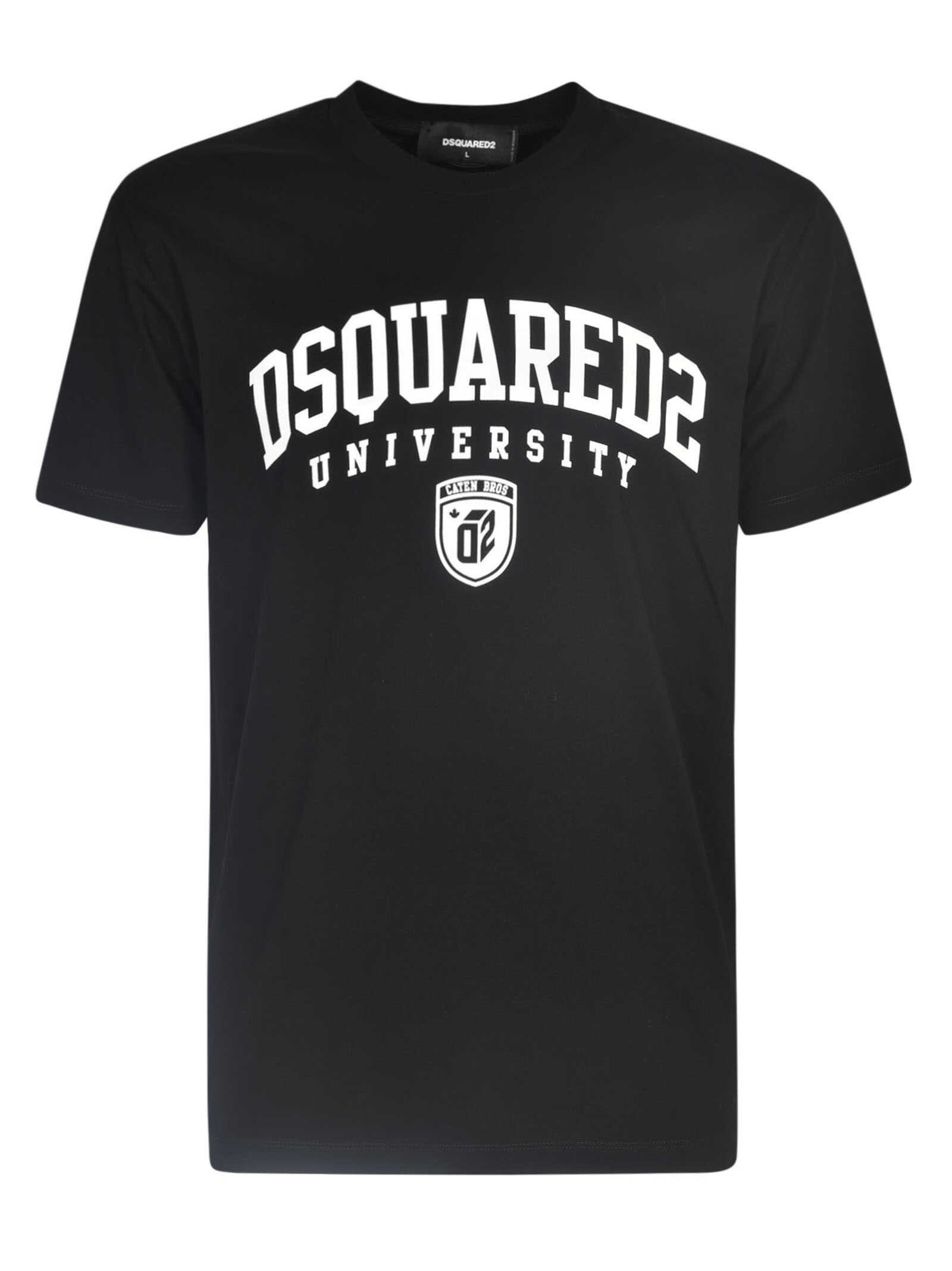 DSQUARED2 T-shirts And Polos Black Black