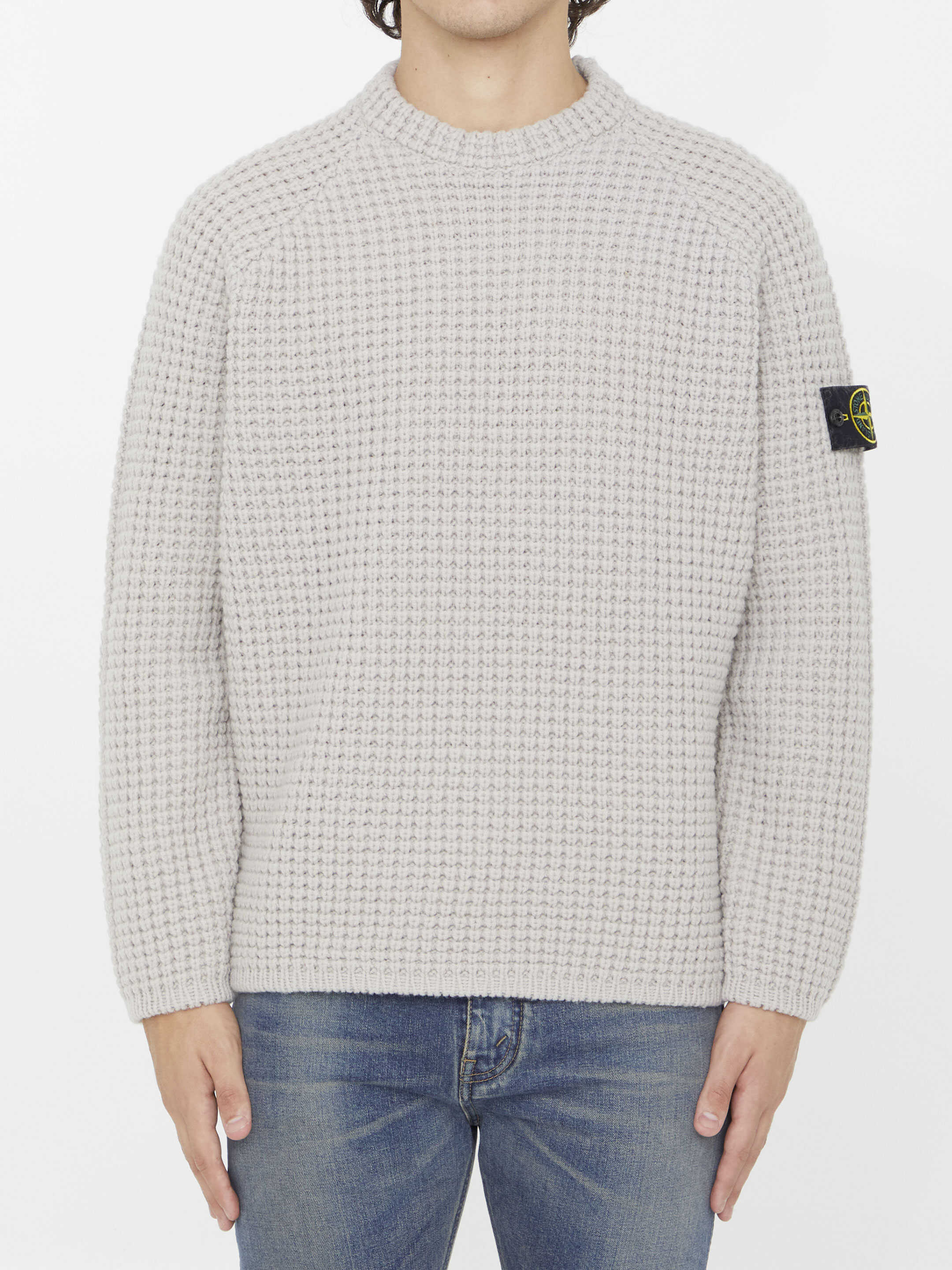 Stone Island Crewneck Knit WHITE