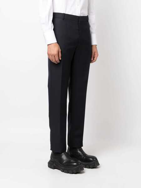 Pantaloni Alexander McQueen Tailored Pants BLUE Barbati (BM 10639025) 3