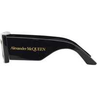 Ochelari de soare Dama - Ochelari de soare Alexander McQueen Rectangular Sunglass BLACK Femei (BM 10639043) - B-mall.ro