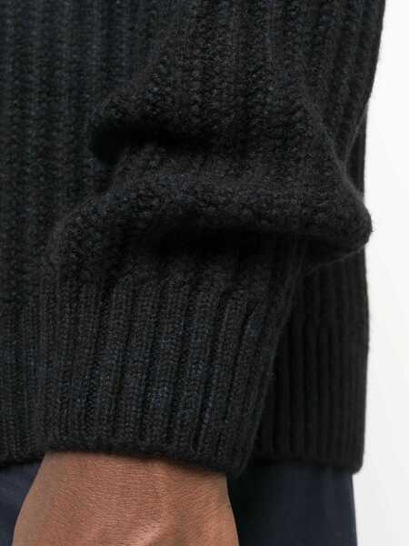 Pulovere BRIONI Cashmere Sweater BLACK Barbati (BM 10639064) 5