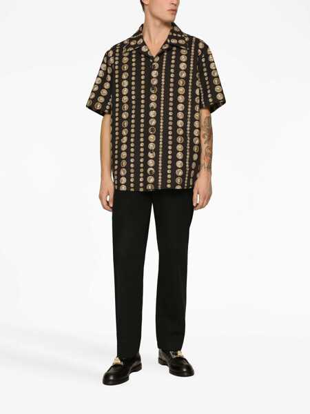 Pantaloni casual Dolce & Gabbana Gabardine Pants BLACK Barbati (BM 10639583) 3