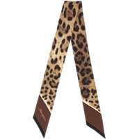 Fulare Leopard Print Bandeau Femei