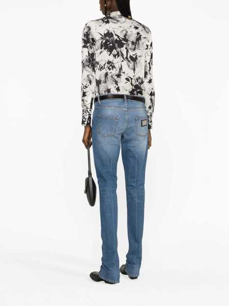Blugi skinny Dolce & Gabbana Skinny Fit Jeans DENIM Femei (BM 10639601) 4