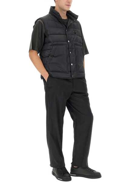 Veste casual Dolce & Gabbana Vests With Logo BLACK Barbati (BM 10639604) 3