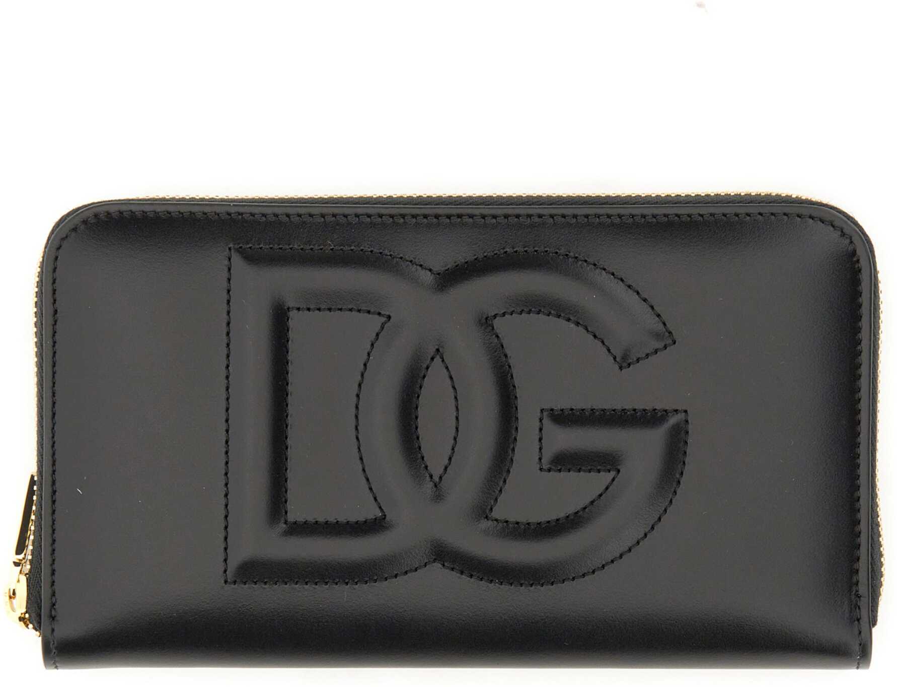 Dolce & Gabbana Zipped Wallet BLACK