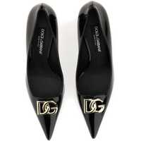 Pantofi cu toc Dolce & Gabbana Dama - Pantofi cu toc Dolce & Gabbana Dcollet With Logo BLACK Femei (BM 10639628) - B-mall.ro