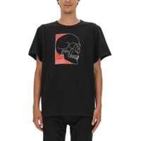 Tricouri Skull Print T-Shirt Barbati