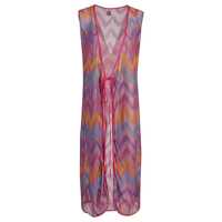 Rochii Feel Me Fab Quadrifoglio Printed Long Dress Femei