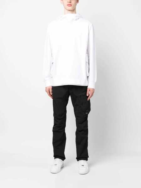 Bluze de trening C.P. Company C.P. Company Logo Hoodie WHITE Barbati (BM 10640981) 2