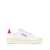 AUTRY Autry Red And White Leather Medalist Low Sneakers WHITE