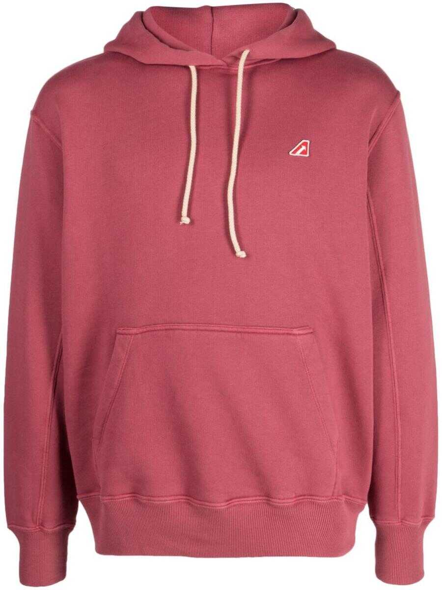 AUTRY AUTRY HOODIE EASE CLOTHING RED