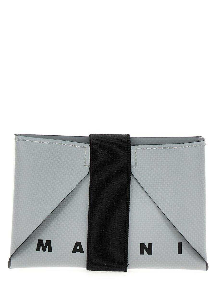 Marni MARNI Two-color logo wallet Multicolor