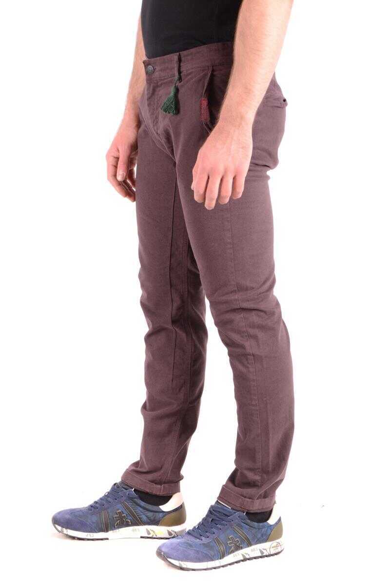 Pantaloni Daniele Alessandrini Daniele Alessandrini Trousers Red Barbati (BM 10658948) 3