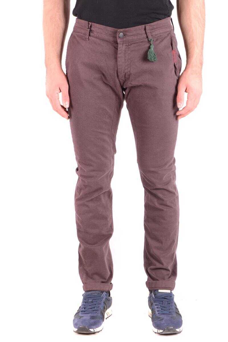 Pantaloni Daniele Alessandrini Daniele Alessandrini Trousers Red Barbati (BM 10658948) 1