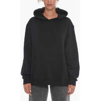 Hanorace Cotton Sweatshirt With Logoed Hood Femei