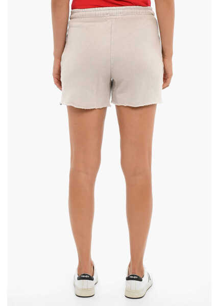 Pantaloni scurti COTTON CITIZEN Brushed Cotton Shorts With Raw Cut Bottom Black Femei (BM 10665158) 2