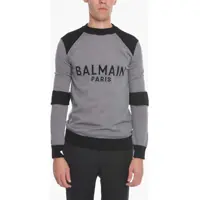 Pulovere Crew Neck Virgin Wool Sweater With Ribbed Details Barbati