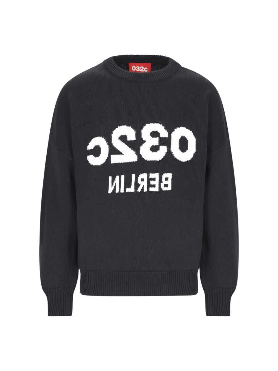 032c 032C Sweaters Black