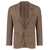 Lardini Houndstooth jacket Brown