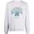 MAISON KITSUN&Eacute; Sweatshirt With Logo Print GREY