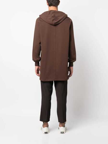 Tricouri Rick Owens Hooded T-Shirt BROWN Barbati (BM 10670873) 4
