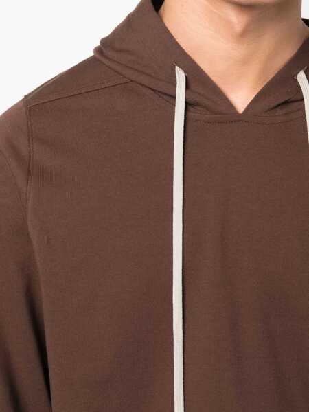 Tricouri Rick Owens Hooded T-Shirt BROWN Barbati (BM 10670873) 5