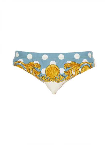 Chiloti Versace Seashell Baroque Beach Briefs MULTICOLOUR Barbati (BM 10670894) 1