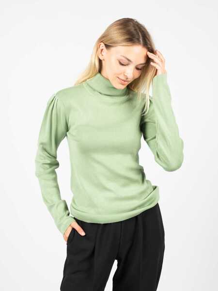 Tricouri Silvian Heach Citron PGA22060LU Zielony Femei (BM 10670990) 3