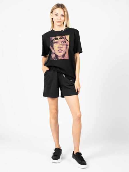 Pantaloni scurti Silvian Heach PGP22404SH Czarny Barbati (BM 10671005) 2