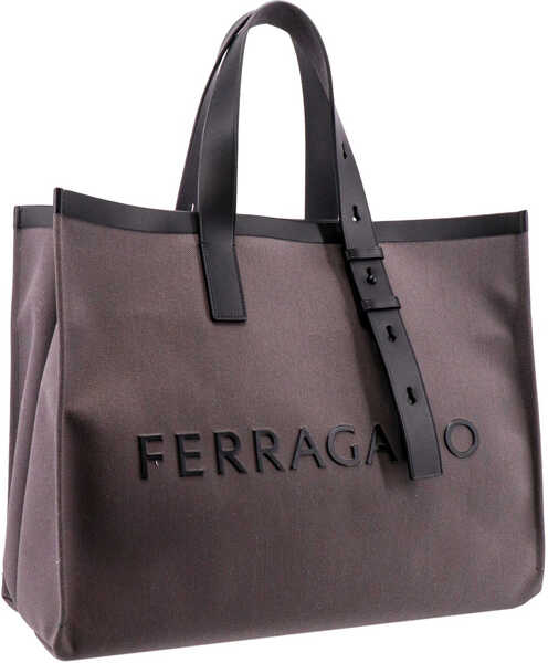 Genti de umar Ferragamo Shoulder Bag Grey Barbati (BM 10674215) 4