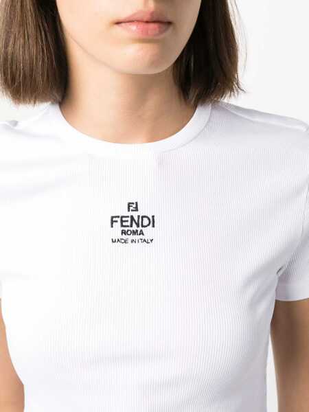 Tricouri Fendi T-Shirt WHITE Femei (BM 10674440) 5