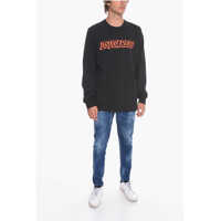 Tricouri DSQUARED2 pentru Barbati - Tricouri DSQUARED2 Long-Sleeved T-Shirt With Logo Print Black Barbati (BM 10674479) - B-mall.ro