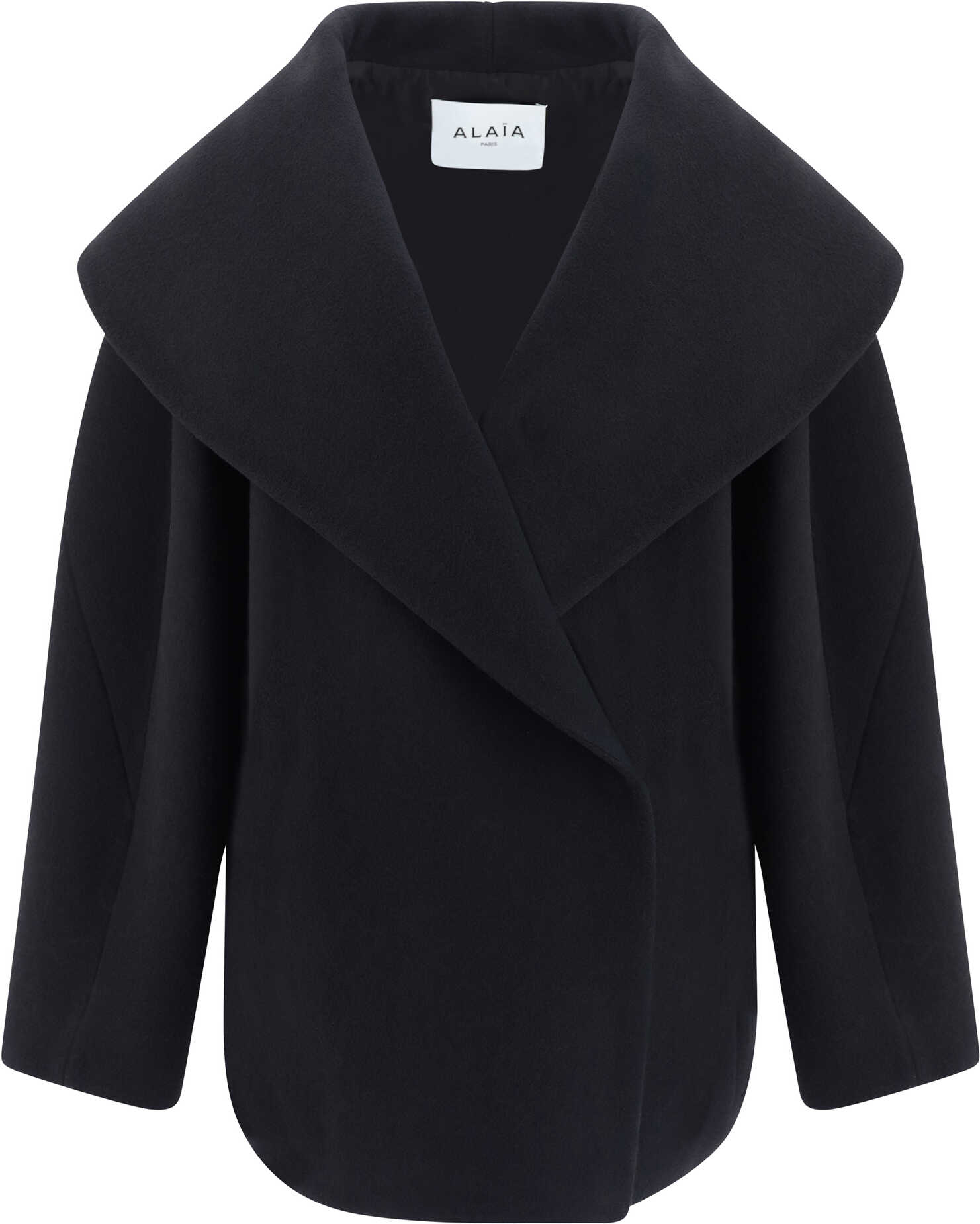 Alaïa Round Coat NOIR ALAIA