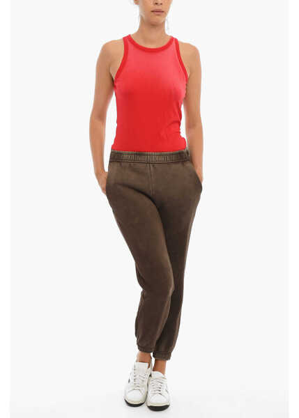 Pantaloni de trening COTTON CITIZEN Vintage Effect Brushed Cotton Joggers Brown Femei (BM 10675009) 4