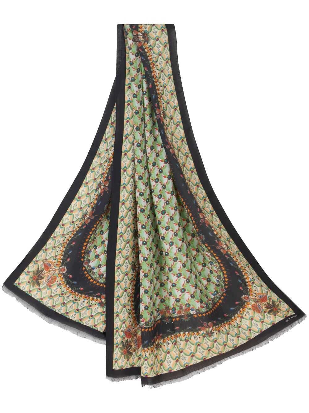 ETRO SCARVES GREEN