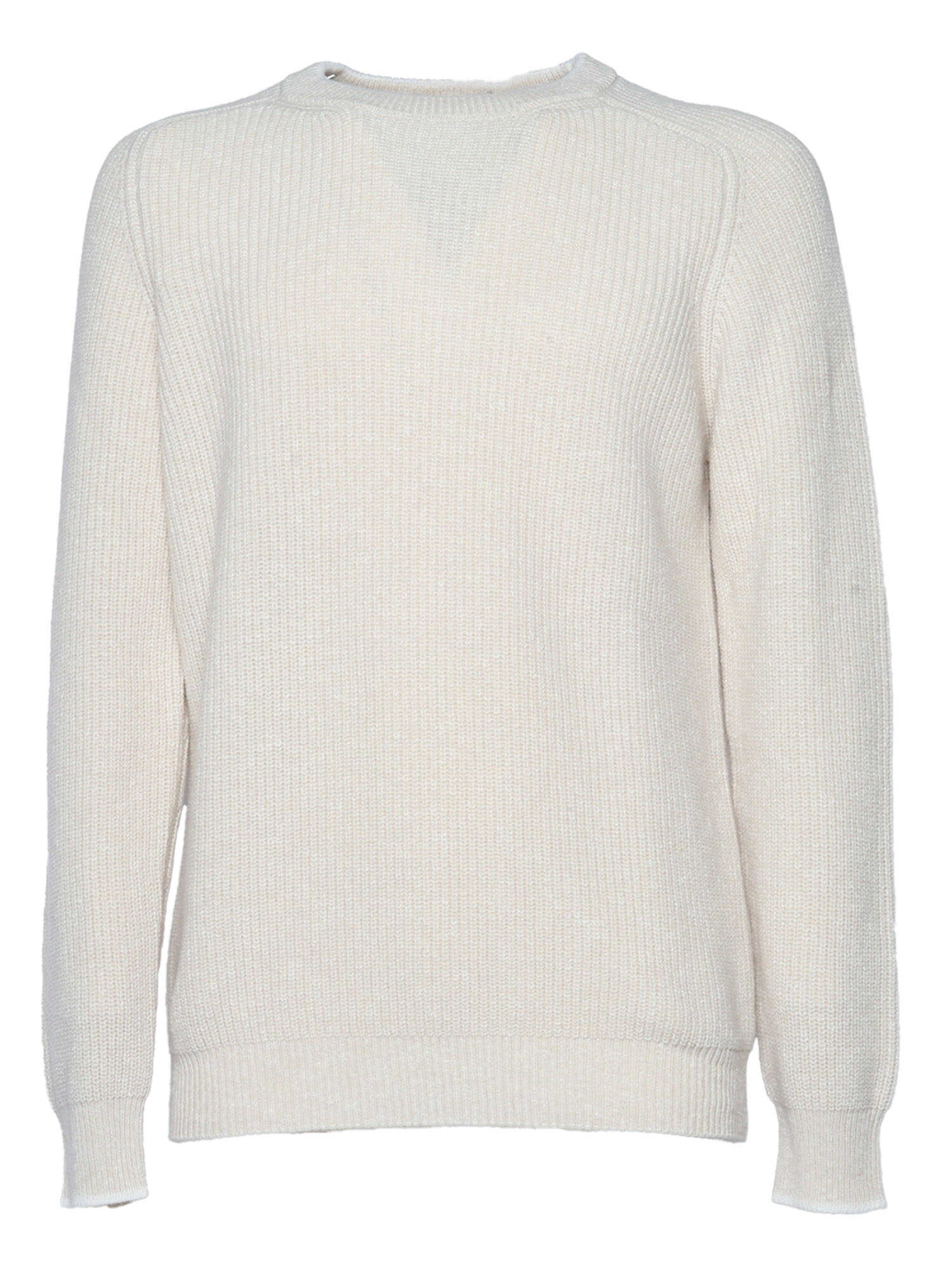 Peserico Ribbed sweater Beige