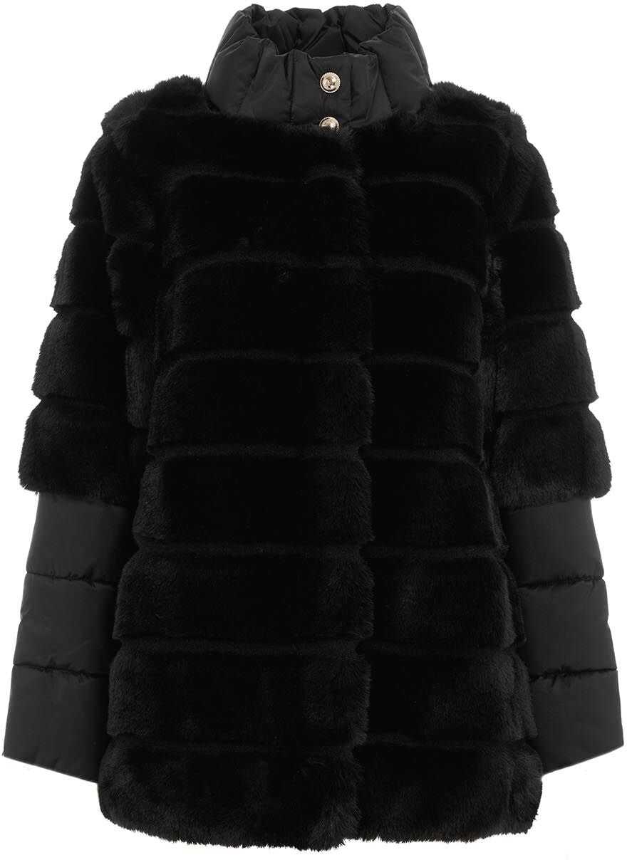 Guess by Marciano Jacket in eco fur Black