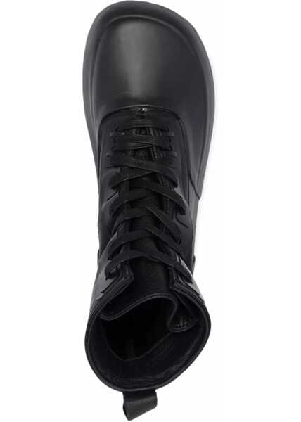 Sneakers AMBUSH Grained Calfskin Vulcanized High-Top Sneakers 4Cm Black Barbati (BM 10675945) 4