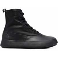 Sneakers Grained Calfskin Vulcanized High-Top Sneakers 4Cm Barbati
